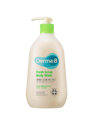 Derma:B Fresh Scrub Body Wash  Ламеллярный освежающий гель-скраб для душа