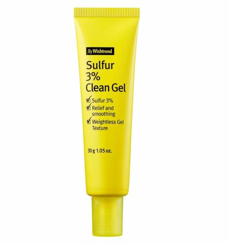 By Wishtrend Sulfur 3% Clean Gel	 Гель для локального применения 