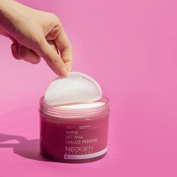  Neogen Dermalogy Wine Lift PHA Gauze Peeling Винные пилинг-пэды с комплексом кислот