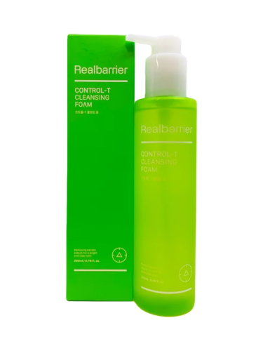  Real Barrier Control-T Cleansing Foam	 Гель-пенка для умывания с комплексом церамидов