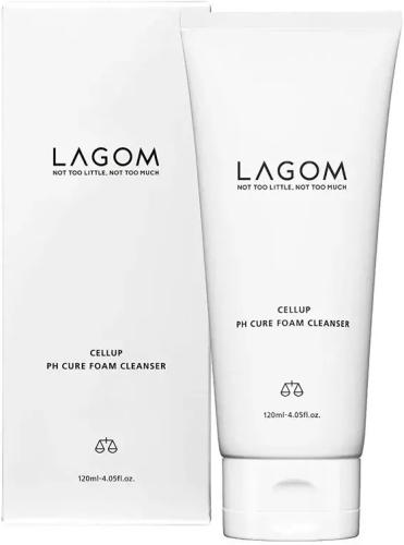 Lagom Cellup Ph Cure Foam Cleanser  Увлажняющая слабокислотная пенка для умывания