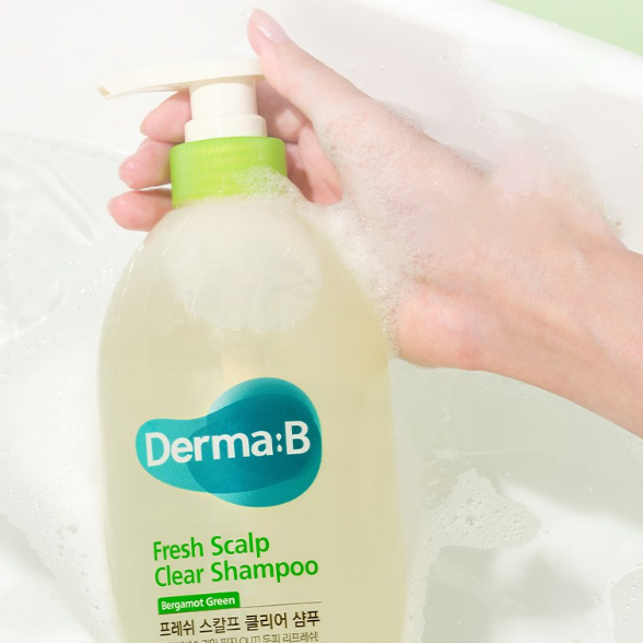 Derma:B Fresh Scalp Clear Shampoo Floral Green Шампунь для волос
