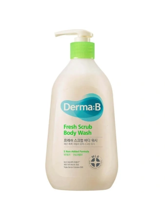 Derma:B Fresh Scrub Body Wash  Ламеллярный освежающий гель-скраб для душа