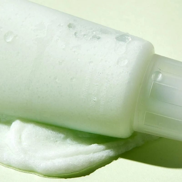 EIIO Refreshing Sea Salt  Оздоравливающий солевой скраб для кожи голов