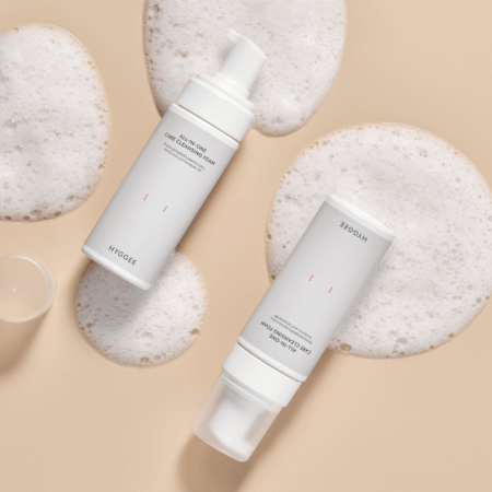 HYGGEE All-In-One Care Cleansing Foam	 Универсальная кислородная пенка для умывания с берёзовым соком 