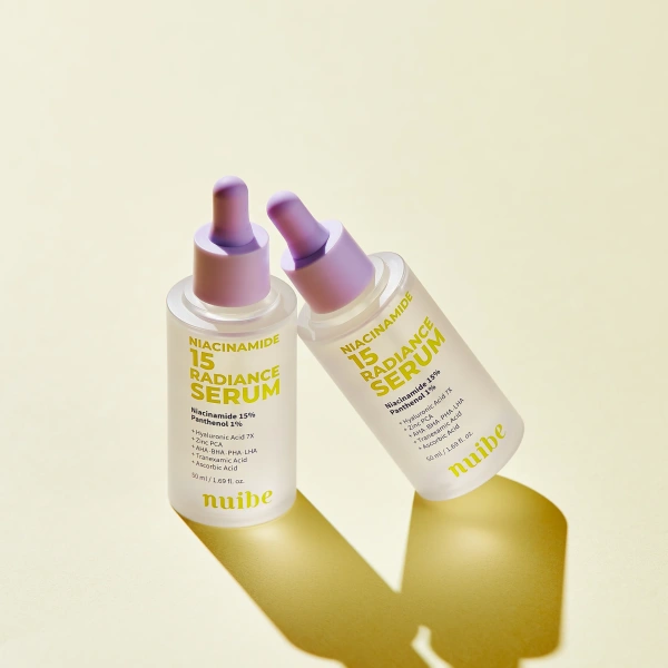 Nuibe Niacinamide 15 Radiance Serum 	 Сыворотка с ниацинамидом 15 % для сияния кожи