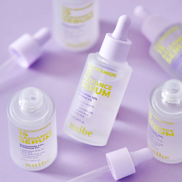 Nuibe Niacinamide 15 Radiance Serum 	 Сыворотка с ниацинамидом 15 % для сияния кожи