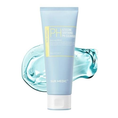 SUR.MEDIC+ Azulene Soothing pH Cleanser Успокаивающий гель для умывания с азуленом и церамидами