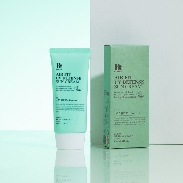  Benton Air Fit UV Defense Sun Cream SPF50+ PA++++ Охлаждающий солнцезащитный крем     